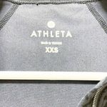 Athleta Blue Black Stretchy Half Zip Pullover Running Shirt Photo 6