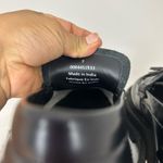 Free People  Black Leather Loafers Photo 5