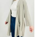 Anthropologie  donni oatmeal slouchy ribbed open face cardigan one size Photo 9