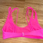No Boundaries Neon Pink Bikini Top Photo 1