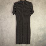 Norma Kamali Womens Polka Dot Baby Dot Faux Wrap Dress Size Large Y2K Whimsical Photo 5