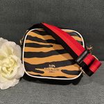 Coach Mini Dempsey Camera Bag With Tiger Print C6953 Photo 1