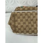  White Original GG Canvas Positano Tote with‎ Silk Gucci Scarf Photo 14