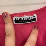 The Vintage Shop Hot Pink Cotton Vintage Sports Bra Photo 3