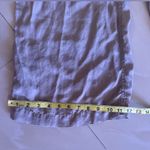 ZARA Flowy double banded trousers. Beige pocket zipper lightweight pants wide leg L Photo 6