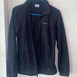 Columbia black zip up Photo 1