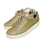 Ecco  Womens Green Leather Soft Sneaker Casual Shoes‎ Size 40 US 9-9.5 Photo 0