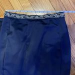 Sequin Hearts Sequin🤍Hearts Vintage y2k Embellished Mermaid Trumpet Crystal Beaded Trim waist Cascade Draped back detail Maxi Skirt Photo 8