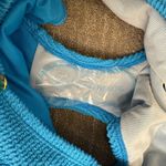 Bleu Rod Beattie Malibu Blue 90's Hi Waist Textured Bikini Bottom Size 4 NWOT Photo 5