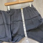 Grunge Flare Pants cotton nepal check womens Gray small witchy dark patchwork Photo 6