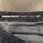 Avenue  Women's Dark Blue Boot Leg Jeans - Size 30 Tall Photo 3