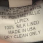 Lela Rose Pleated Metallic Bronze Brown Dress Size 4 Photo 7