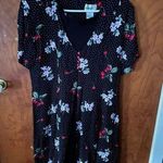 Fashion Bug Vintage Woman’s  flowered dress with short sleeve size 12 Photo 0