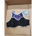 Panache Ayanna High Neck Crop Bikini Swim Top 36D Regular price$75.00 Black Size undefined Photo 5