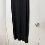 Eileen Fisher sleeveless black scoop neck midi dress M Photo 2