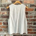 Lululemon  White Orange Muscle Tank Top Shirt Photo 4
