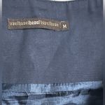 Anthropologie‎ by Hazel Pleated Tie Pockets Navy Skirt Size Medium Schoolgirl Blue Photo 8