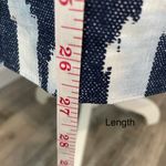 J.Crew  Collection blue & white ikat silk blend pencil skirt Photo 3