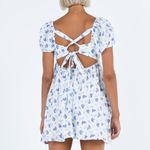 Princess Polly Let's Dance Mini Dress Blue Floral Photo 1