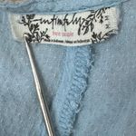 Free People  FLAWED Blue Ashbury Printed Maxi Slip Dress Photo 3