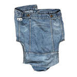 Madewell  Women's XS Blue Denim Jean Vest Cropped Casual Sleeveless Photo 1