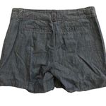 Isaac Mizrahi  New york chambray shorts 100% cotton size 4 Photo 2
