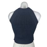 Aritzia Wilfred Black Rib Knit Sleeveless Halter Crop Sweater Tank Top Size XXS Photo 1