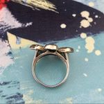 Silpada  Rare Silver Five Petal Flower Ring Size 8 Photo 5