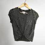 American Eagle  Distressed Short Sleeve Top Photo 3