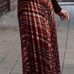 ZARA  Pleated Metallic Holiday Midi Skirt XS Photo 3