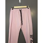 PINK - Victoria's Secret Tracksuit Womens XS Pink Fleece Hoodie Sweatpants Set Photo 8