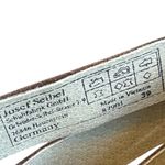 Josef Seibel Bonnie Ankle Booties Cage Cutout Brown Heel Leather Size 39 Women's Photo 14