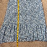 Reformation  Enya Floral Maxi Dress Clio‎ Blue 18 Photo 11