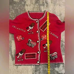 Women’s Red Oklahoma Sooners Vintage Cardigan Size undefined Photo 5