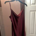 Forever 21 Maroon/Red/Burgundy Satin Dress ✨ Photo 5
