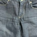 Paige Women’s 24 Jeans Skyline Skinny Low Rise Twilight Dark Denim Blue Stretch Photo 2