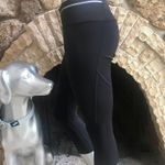 Athleta  Cropped Yoga Black Leggings Women’s Size Medium Photo 1