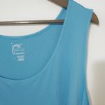 Just My Size JMS 5X Turquoise Active Tank Top Plus Photo 2