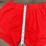 Lululemon  Hotty Hot Low Rise Running Shorts4" Carnation Red Size 8 Photo 10