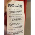 Diane Von Furstenberg  New Irina Wrap Dress Floret Poinsettia Size Medium DVF Photo 9