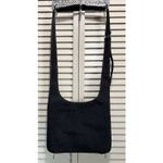 Baggallini Crossbody Black Nylon Travel Bag Multi Pockets Zippers Logo Adj Photo 10