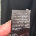 Maeve Anthropologie Midi Dress Sleeveless Ruched Black Casual Dress Large Photo 7