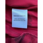 Equipment NWT  Femme Shirt in Raspberry red with Removable Neck Tie, Size S Photo 6