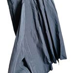 Jil Sander NAVY Cotton Hourglass Woven Drawstring V-Neckline Dress Size 34 Photo 11