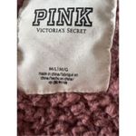 PINK - Victoria's Secret Victoria’s Secret PINK Hooded Mauve Teddy Open Jacket Size Medium/ Large Photo 1