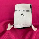 Vertigo Paris Bright Pink Fuchsia Trench Coat Barbiecore Prep Elle Woods Size S Photo 7