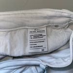 KanCan USA KanCan White High Rise Distressed Frayed Hem 3” Denim Shorts Photo 11