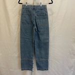 LIONESS Stacey Cargo High Rise Straight Leg Jeans - Women Size XS - Blue Photo 5