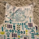 Kirra Women’s Patterned Lace Tank Top Blue/Green/purple Size L Photo 1