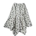 Veronica Beard  Ecru Floral Mac Silk Blend Midi Skirt Women Sz 8 MSRP $598 | 8-12 Photo 1
